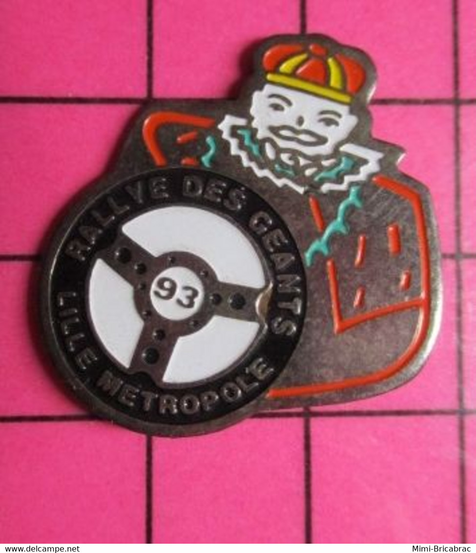 317 Pin's Pins / Beau Et Rare / THEME : SPORTS / AUTOMOBILE RALLYE DES GEANTS LILLE METROPOLE 1993 - Automovilismo - F1