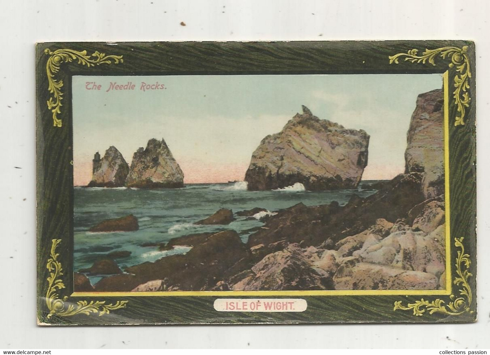 Cp , ROYAUME UNI , ISLE OF WIGHT , The Needle Rocks , Vierge , Ed. J. Welch & Sons , Vierge - Other & Unclassified