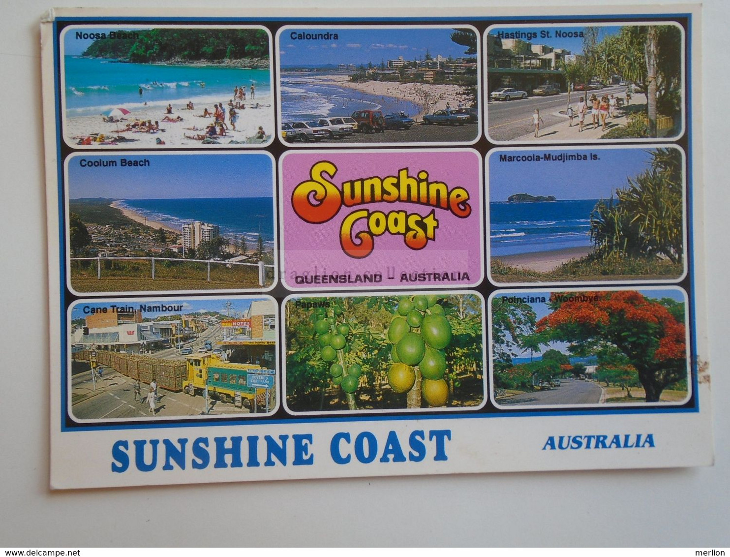 D181153    Australia  Sunshine Coast - Queensland  Caloundra Cane Train Nambour Noosa Beach  Hastings St. Noosa - Sunshine Coast