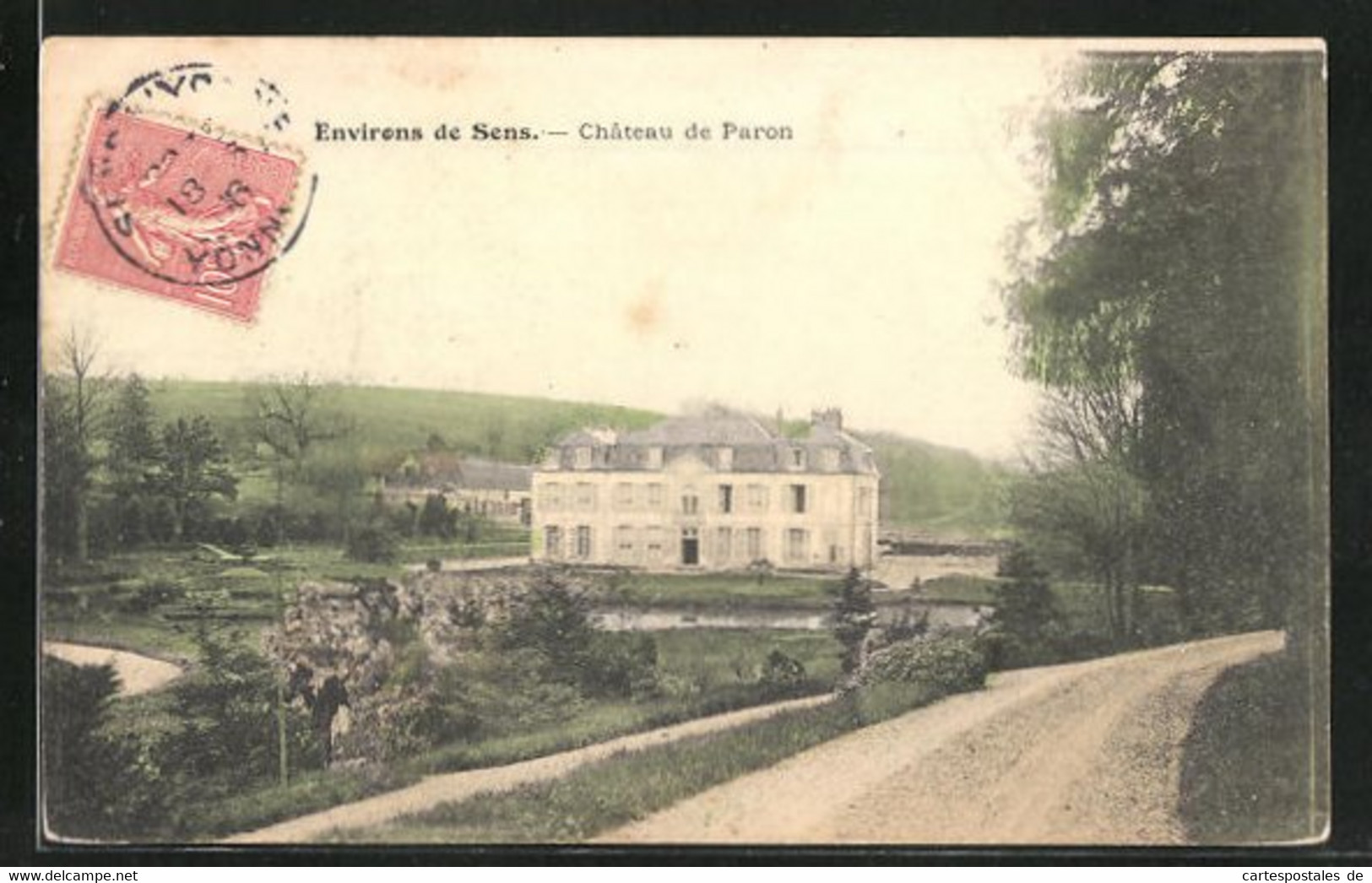 CPA Paron, Le Chateau - Paron