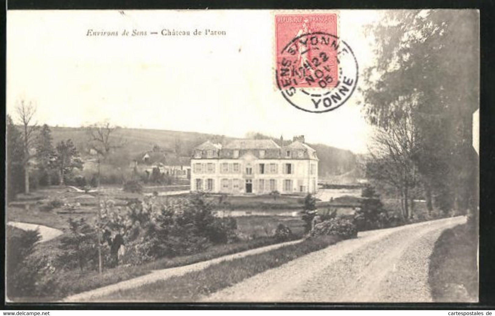 CPA Paron, Le Chateau - Paron