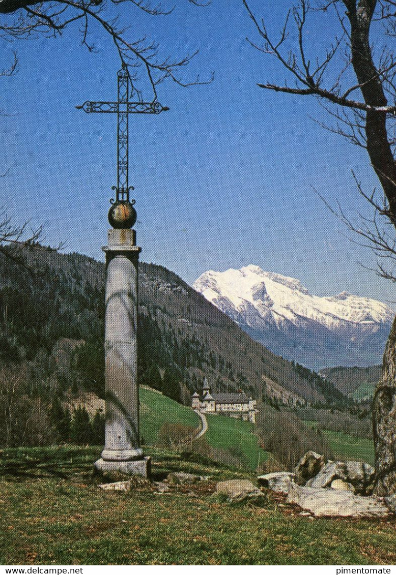 PLANCHERINE ABBAYE DE TAMIE VUE DEPUIS LA CROIX DES CHAUMES - Val Cenis