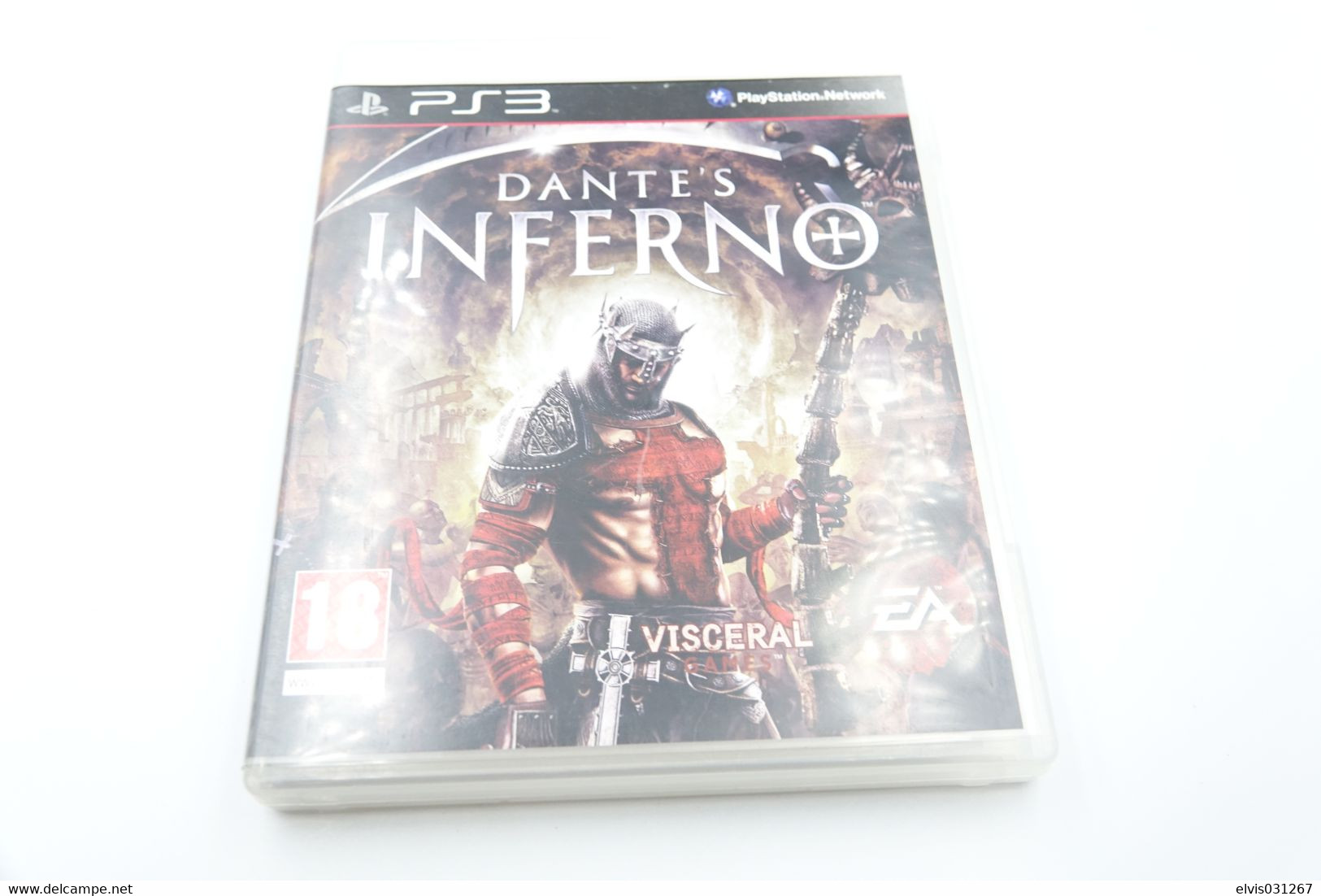 SONY PLAYSTATION THREE PS3 : DANTE 'S INFERNO - EA ELECTRONIC ARTS - PS3