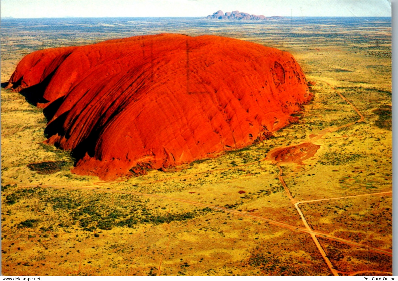 12937 - Australien - Ayers Rock - Gelaufen 1989 - Uluru & The Olgas