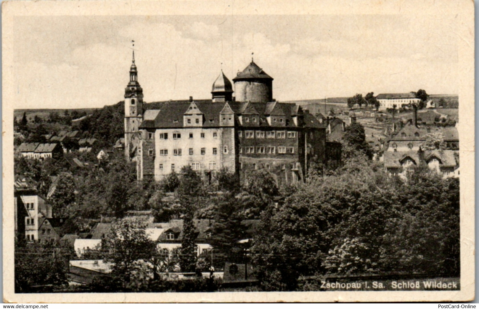 13012 - Deutschland - Zschopau In Sachsen , Schloß Wildeck - Nicht Gelaufen - Zschopau