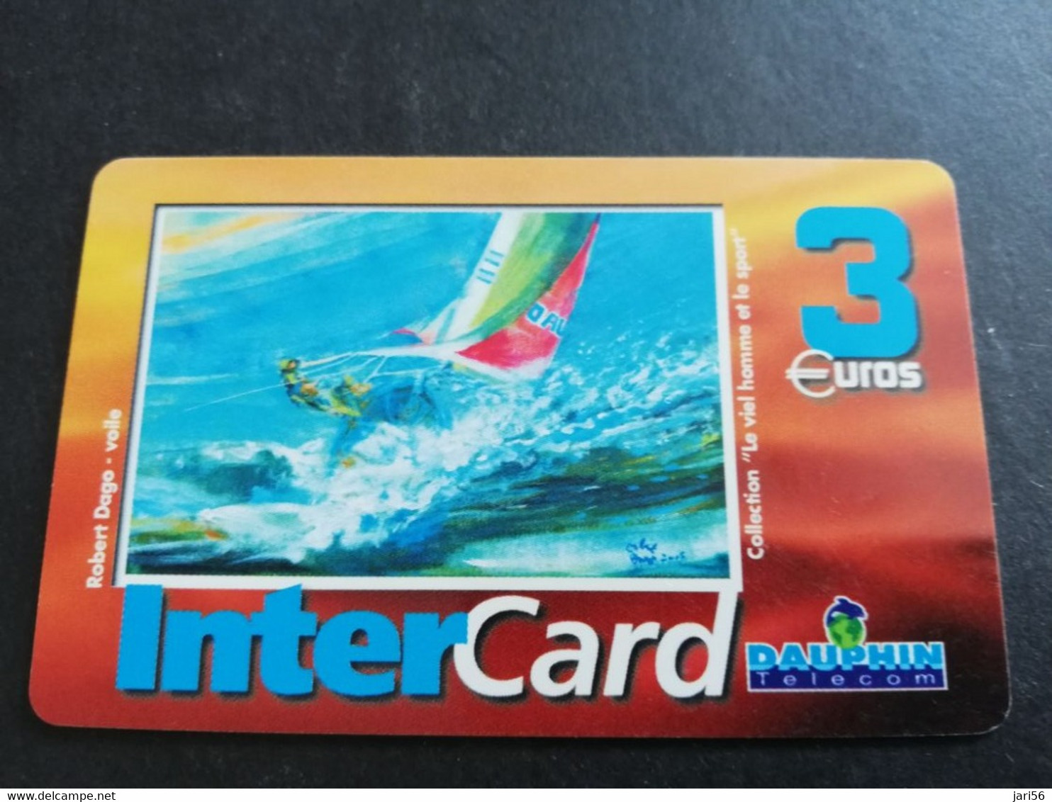 Caribbean Phonecard St Martin French INTERCARD  3 EURO  NO 132  **5805** - Antillen (Frans)