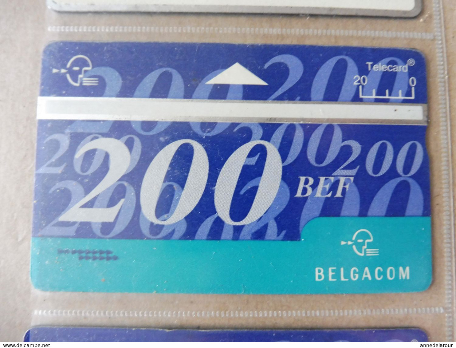 10 télécartes (cartes téléphoniques)  Telecard  BELGACOM ,  origine Belgique