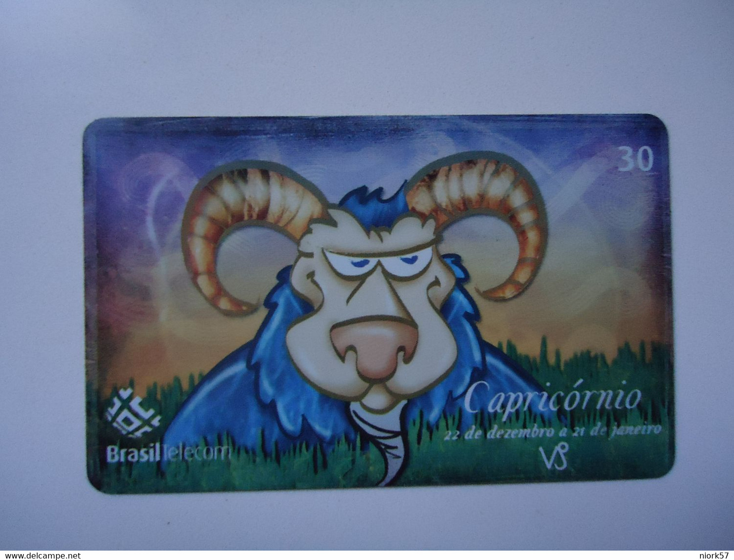 BRAZIL   USED CARDS   ZODIAC - Dierenriem