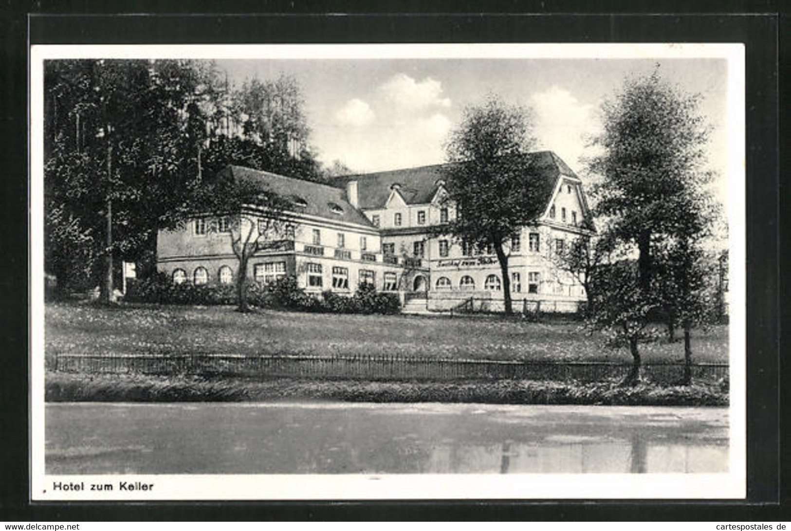 AK Neustadt / Orla, Hotel Zum Keller - Neustadt / Orla