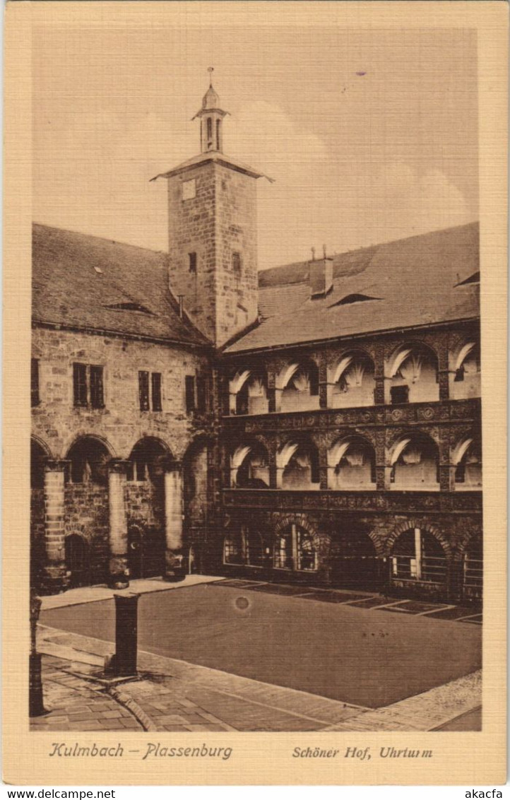 CPA AK Kulmbach Plassenburg, Schoner Hof GERMANY (1133630) - Kulmbach