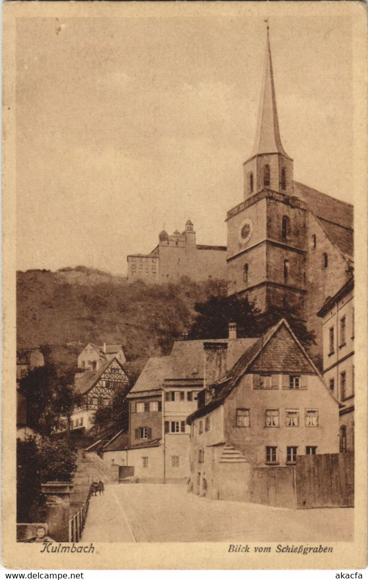 CPA AK Kulmbach Blick Vom Schiessgraben GERMANY (1133640) - Kulmbach