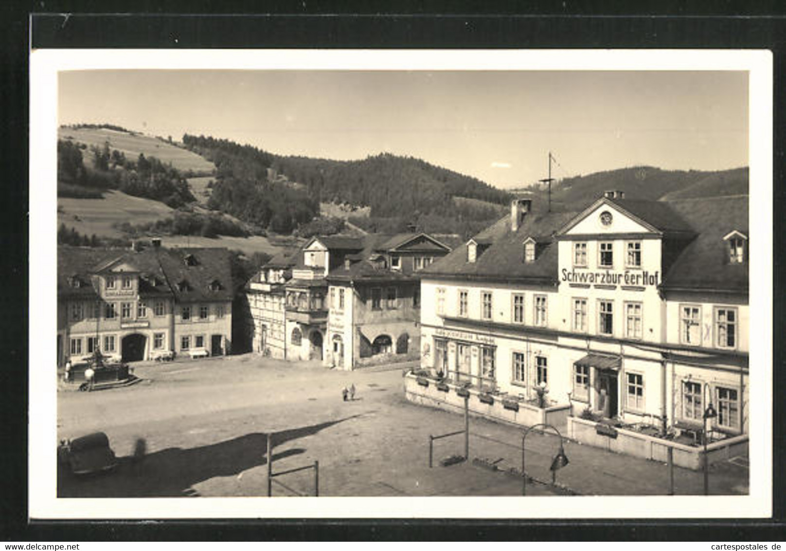 AK Leutenberg / Thür., Marktplatz - Leutenberg