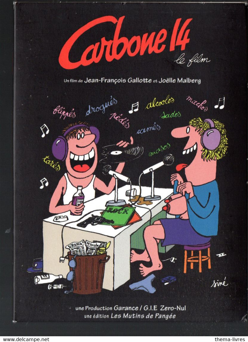 DVD (et Son Livret) CARBONE 14 (radio-libre)  Illustrations De SINE  (M2219) - Dokumentarfilme