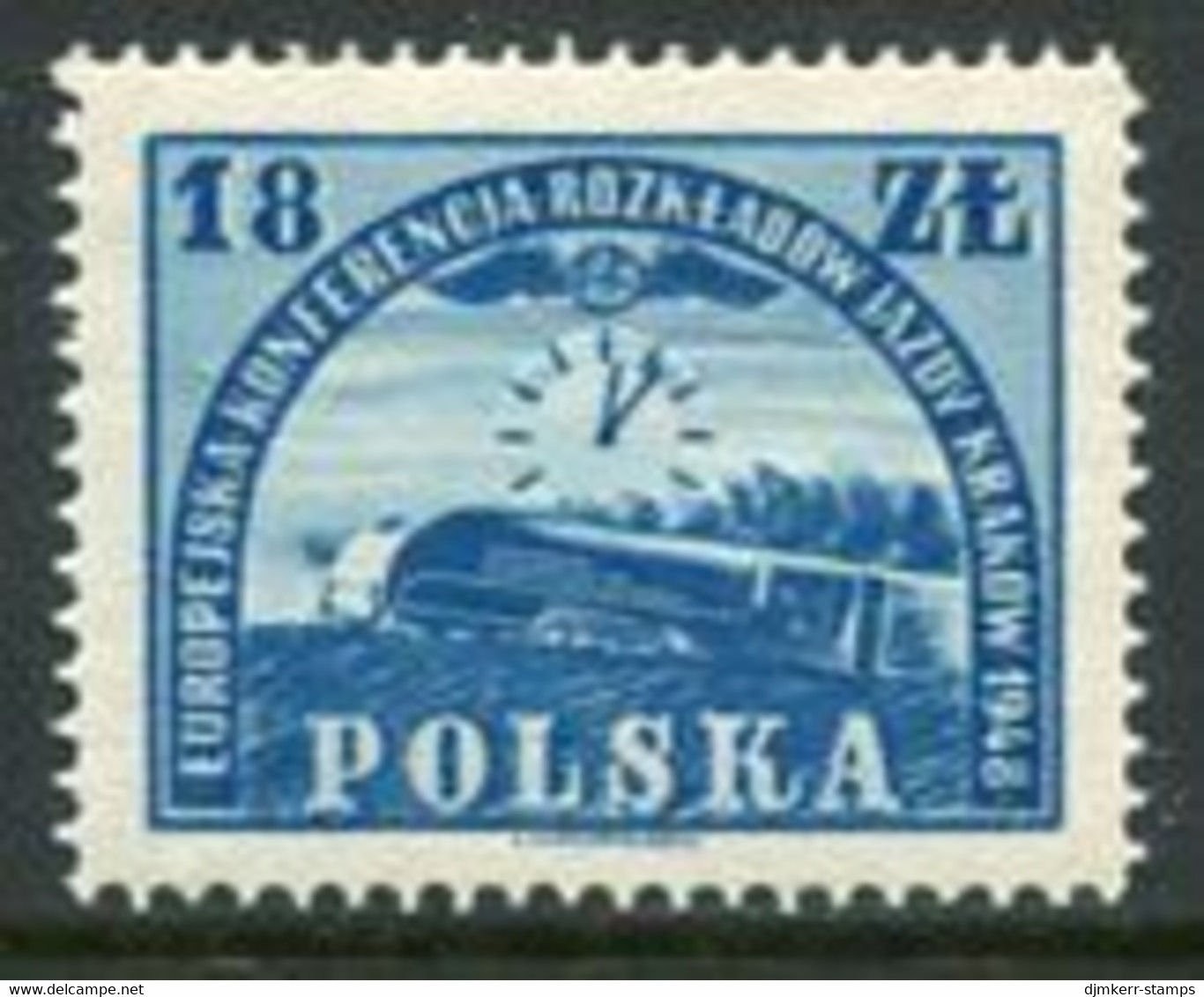POLAND 1948  Railway Timetable Conference,MNH / **.  Michel 504 - Neufs