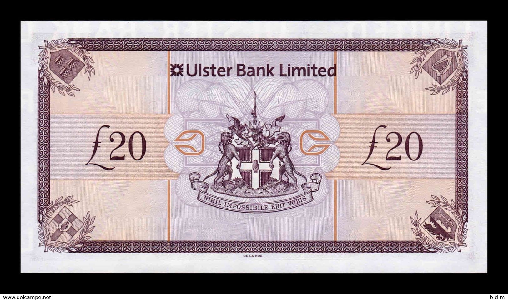 Irlanda Del Norte Northern Ireland 20 Pounds Ulster Bank Limited 2010 Pick 342a SC UNC - 20 Pounds