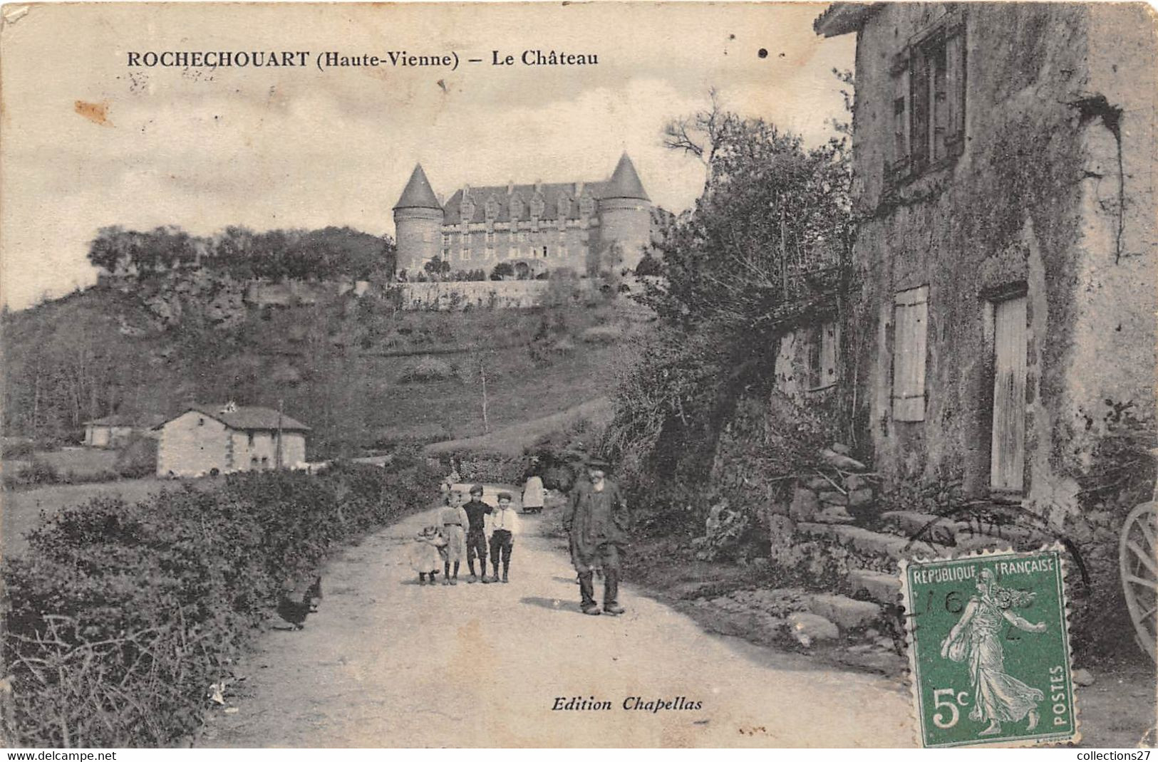 87-ROCHECOUART- LE CHATEAU - Rochechouart