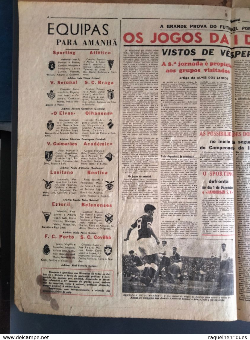 JORNAL RECORD Nº 1 - 26 de NOVEMBRO 1949 - 8 PAGINAS DESDOBRAVEL - RARO