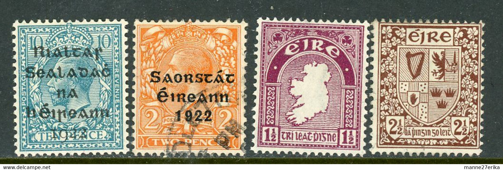 Ireland MH And USED 1922 - Andere & Zonder Classificatie