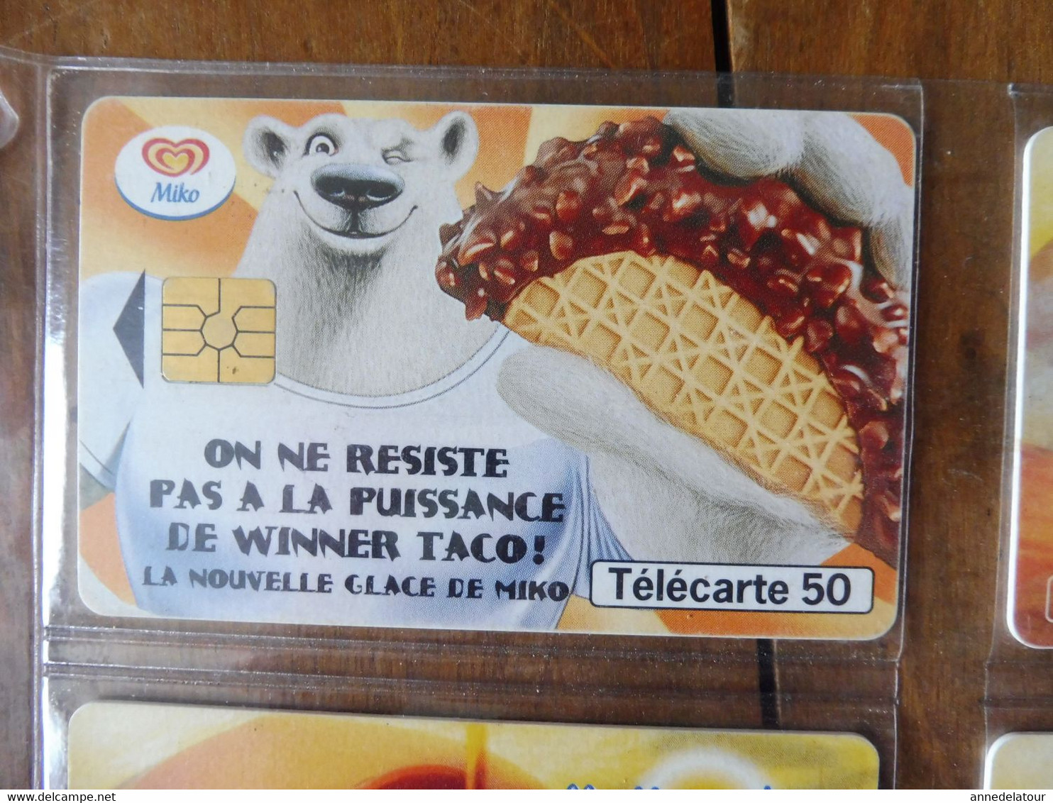 8 Télécartes   (  McMORNING, WINNER TACO, Cracker Belin, Milka Lila Pause, Nouveau Cracker Belin  )  FRANCE TELECOM - Levensmiddelen