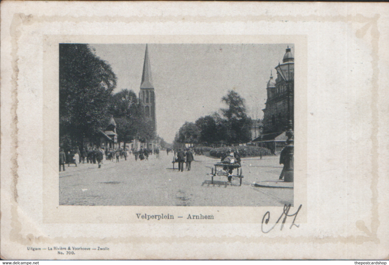 NETHERLANDS HOLLAND GELDERLAND ARNHEM VELDPERPLEIN UNDIVIDED BACK - Arnhem