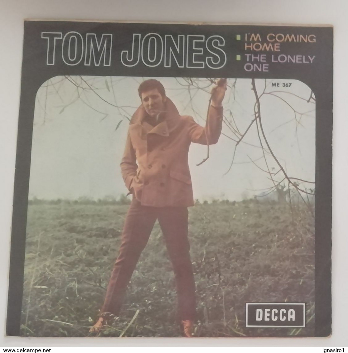 Tom Jones - I`m Coming Home / The Lonely One - Año 1968 - Other - Spanish Music