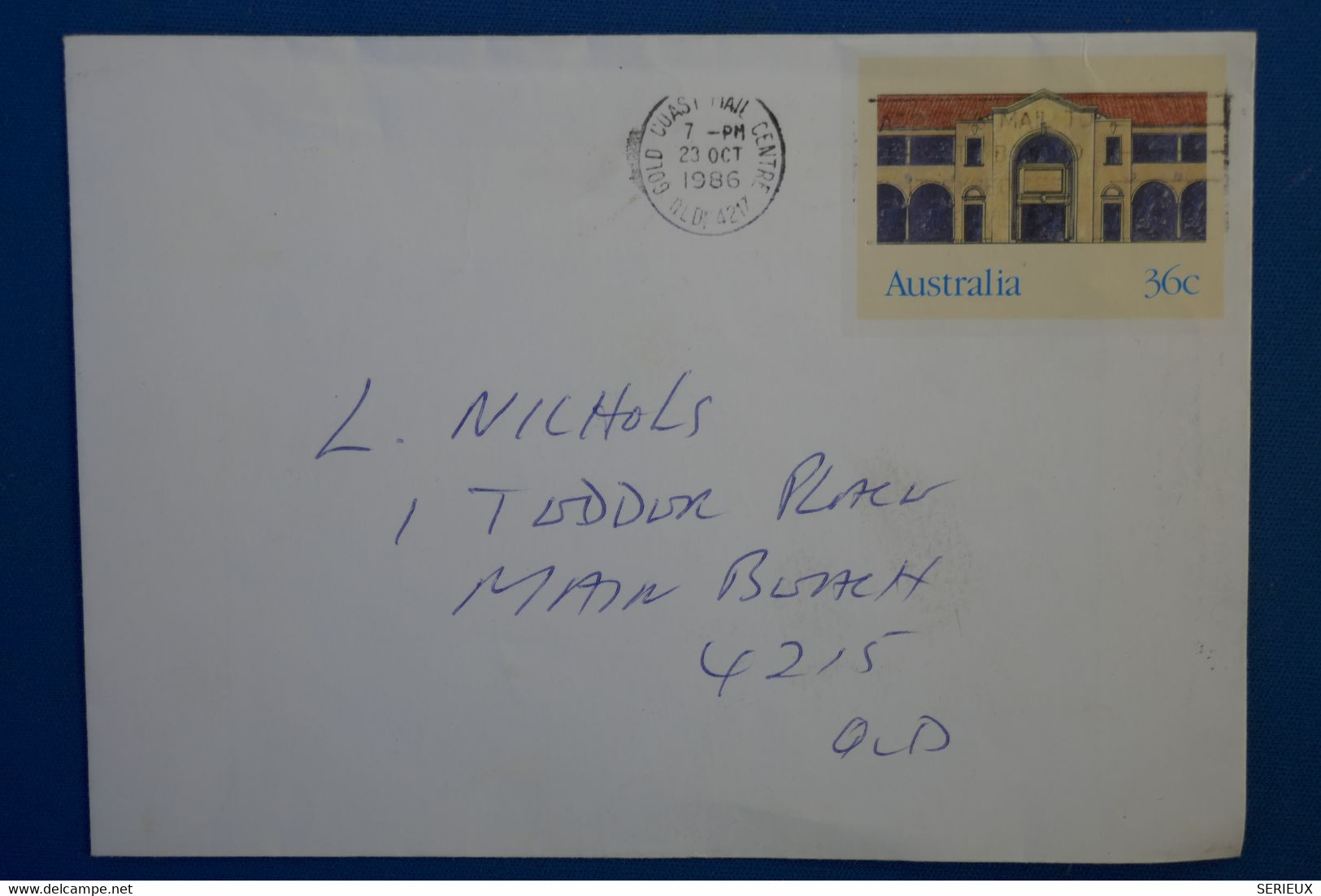 X5 AUSTRALIA BELLE LETTRE 1982   POUR OLD+AFFRANCH.PLAISANT - Briefe U. Dokumente