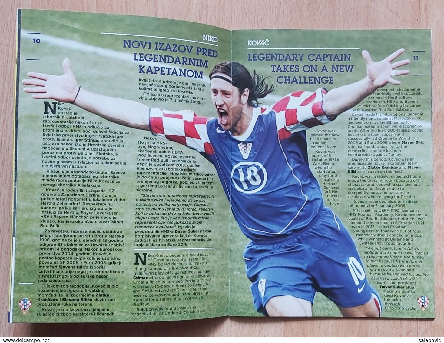 CROATIA Vs ICELAND, QUALIFICATIONS FOR FIFA WORLD CUP BRAZIL 2014,  7. 6. 2013 FOOTBALL CROATIA FOOTBALL MATCH PROGRAM - Bücher