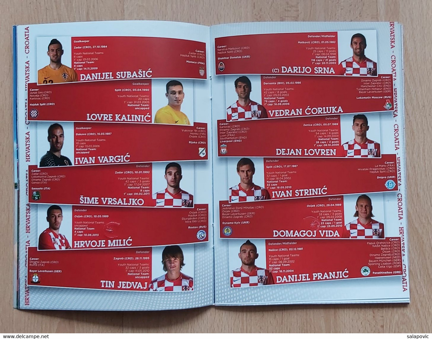 CROATIA Vs CYPRUS - 2014. Friendly Football Match   FOOTBALL CROATIA FOOTBALL MATCH PROGRAM - Libros