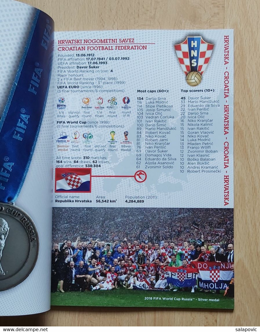 Croatia Vs Spain, UEFA NATIONS LEAGUE 15.11.2018 FOOTBALL MATCH PROGRAM - Bücher