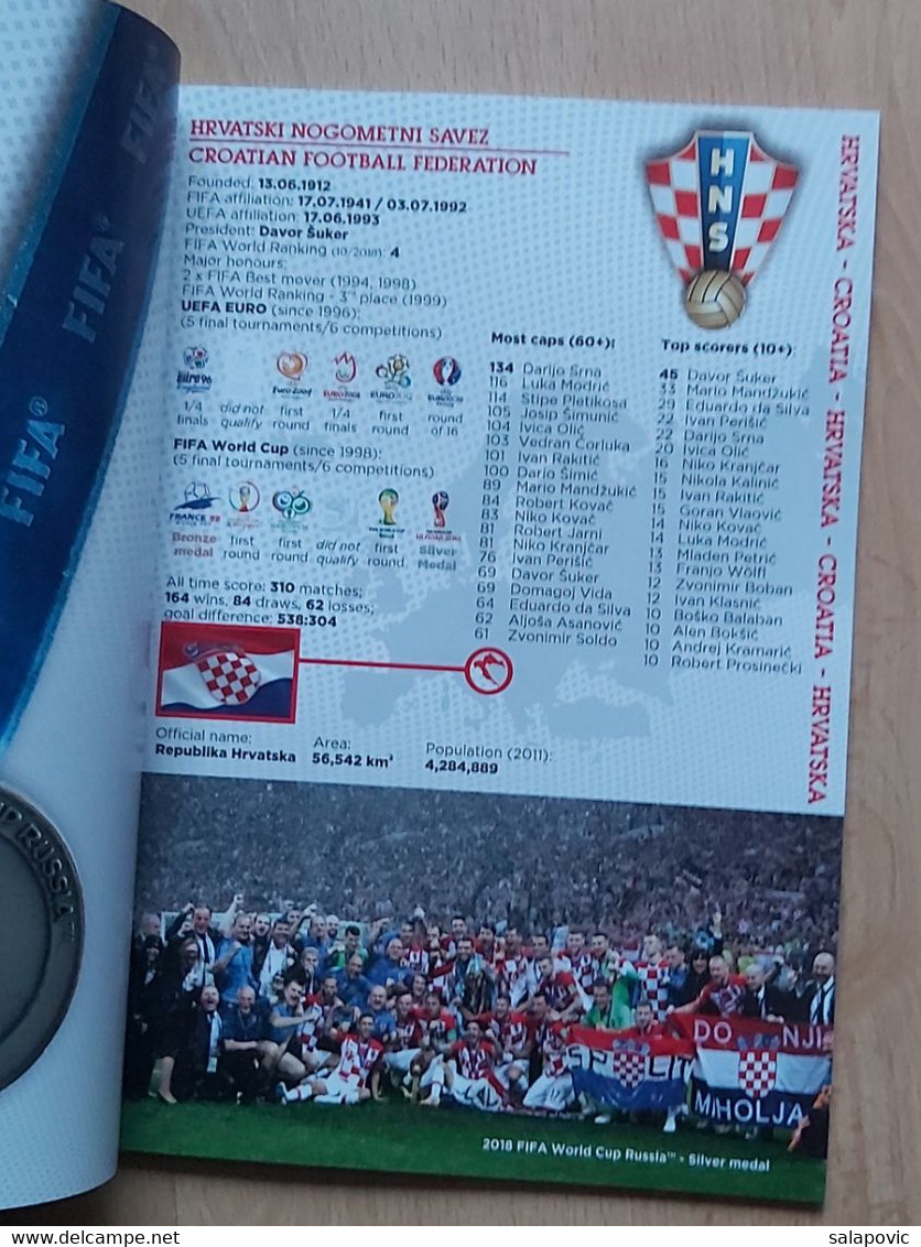 Croatia Vs Spain, UEFA NATIONS LEAGUE 15.11.2018 FOOTBALL MATCH PROGRAM - Books