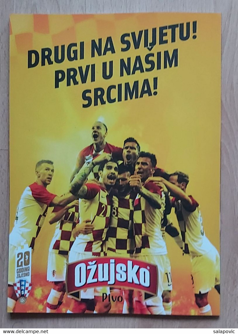 Croatia vs Spain, UEFA NATIONS LEAGUE 15.11.2018 FOOTBALL MATCH PROGRAM