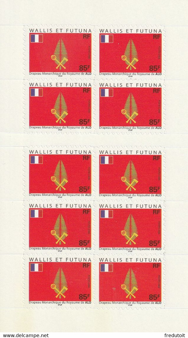 WALLIS Et FUTUNA - CARNET N°652 ** (2006) Drapeau - Autoadhésif. - Booklets