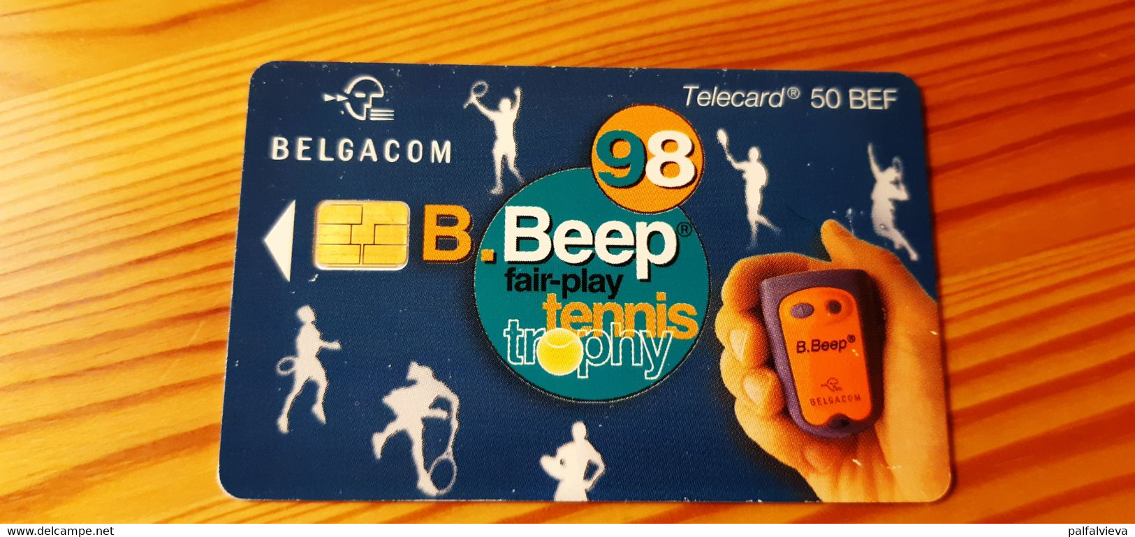 Phonecard Belgium - Tennis - Con Chip