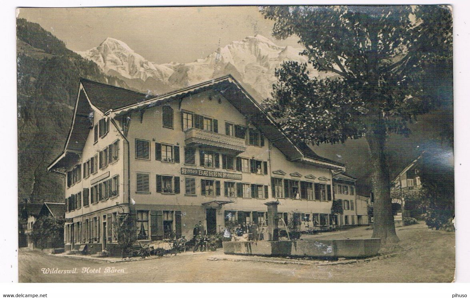 CH-6819   WILDERSWIL : Hotel Bären - Wilderswil