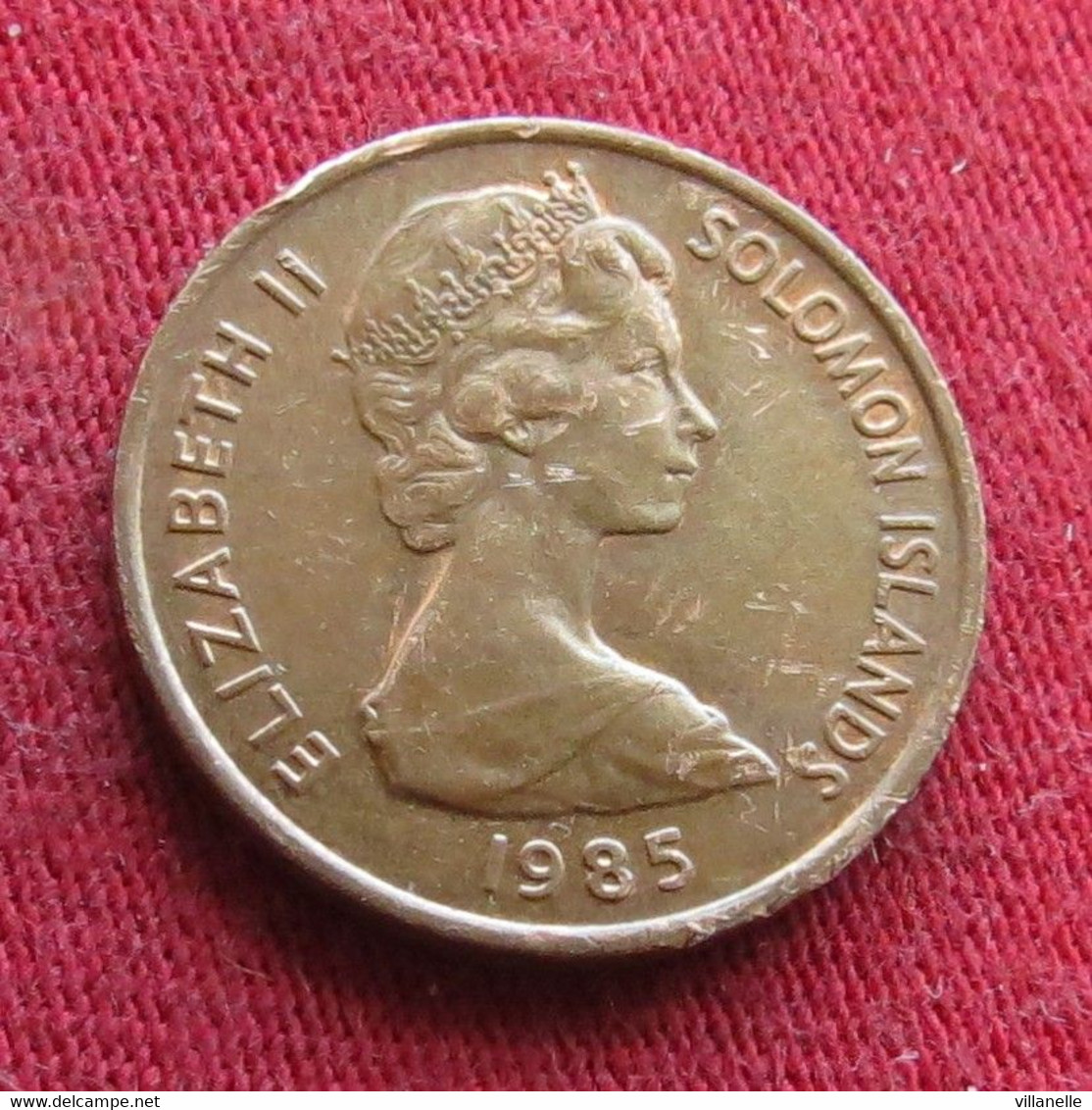 Solomon Islands 1 Cent 1985 KM# 1a RARE Lt 1491 *V1T Salomon Salomão Salomonen - Solomoneilanden