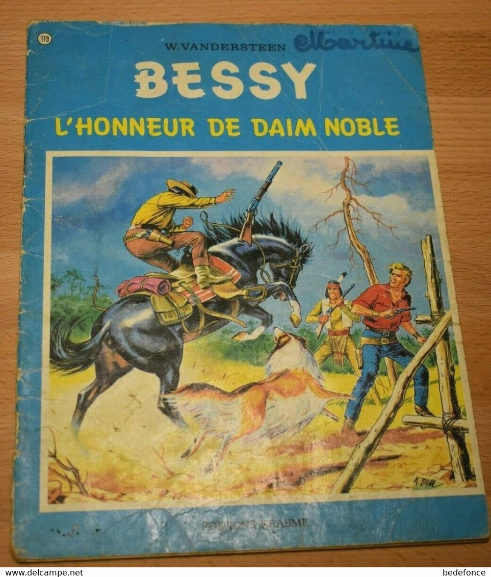 Bessy - 119 - L'honneur De Daim Noble - Du Studio Vandersteen - Eo - Bessy