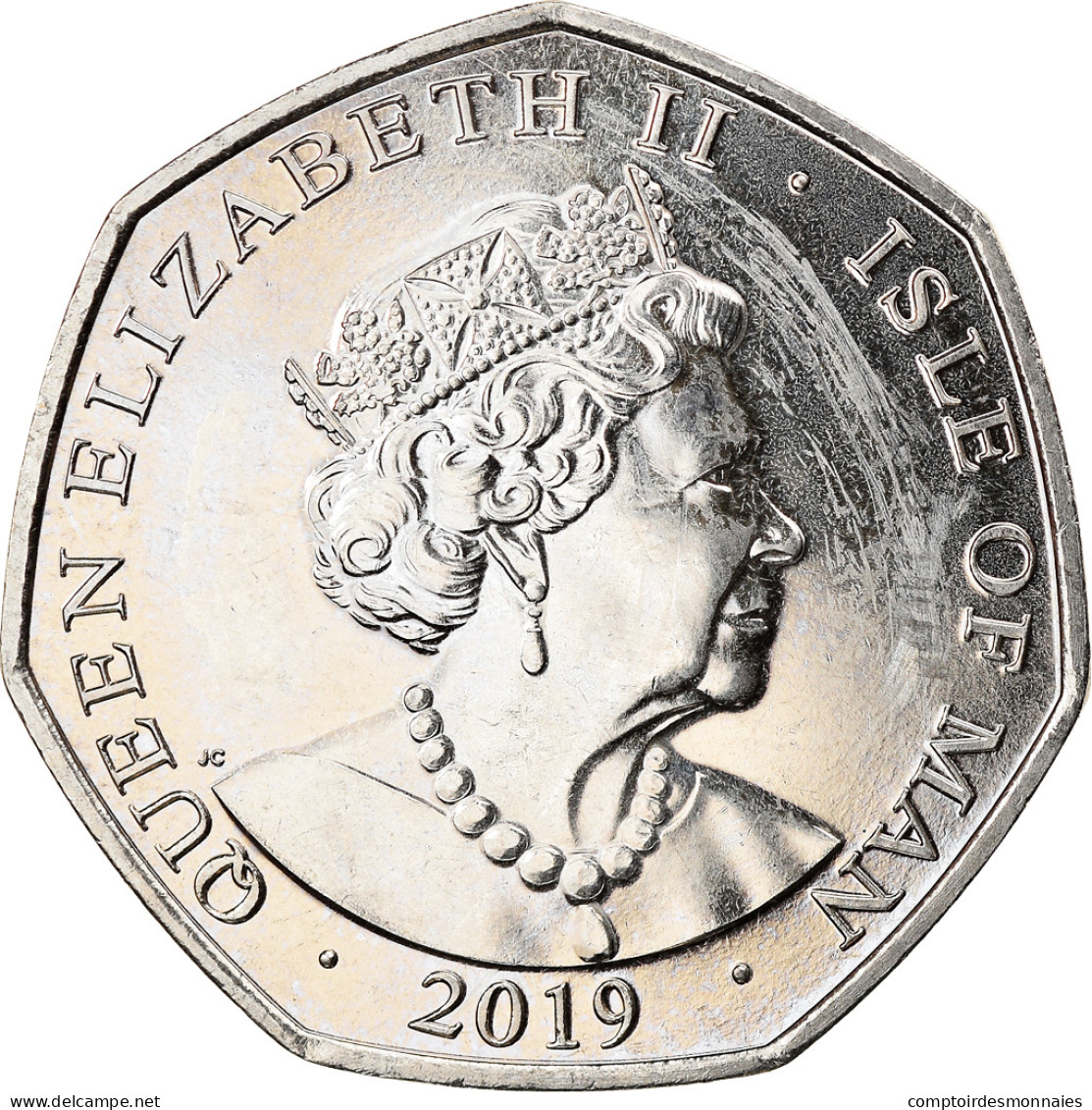 Monnaie, Isle Of Man, Stumping, 50 Pence, 2019, SPL, Cupro-nickel - Isle Of Man