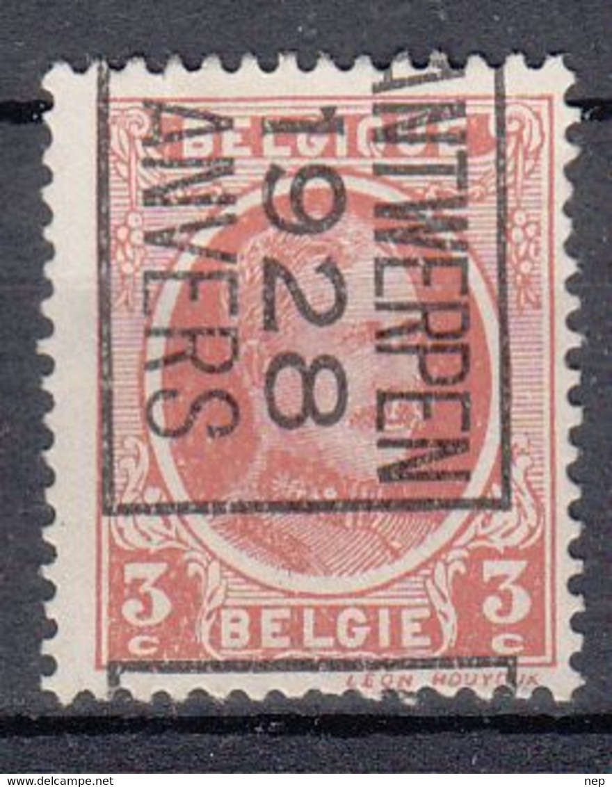 BELGIË - PREO - 1928 - Nr 165 B (Kantdruk - KO) - ANTWERPEN 1928 ANVERS - (*) - Typo Precancels 1922-31 (Houyoux)