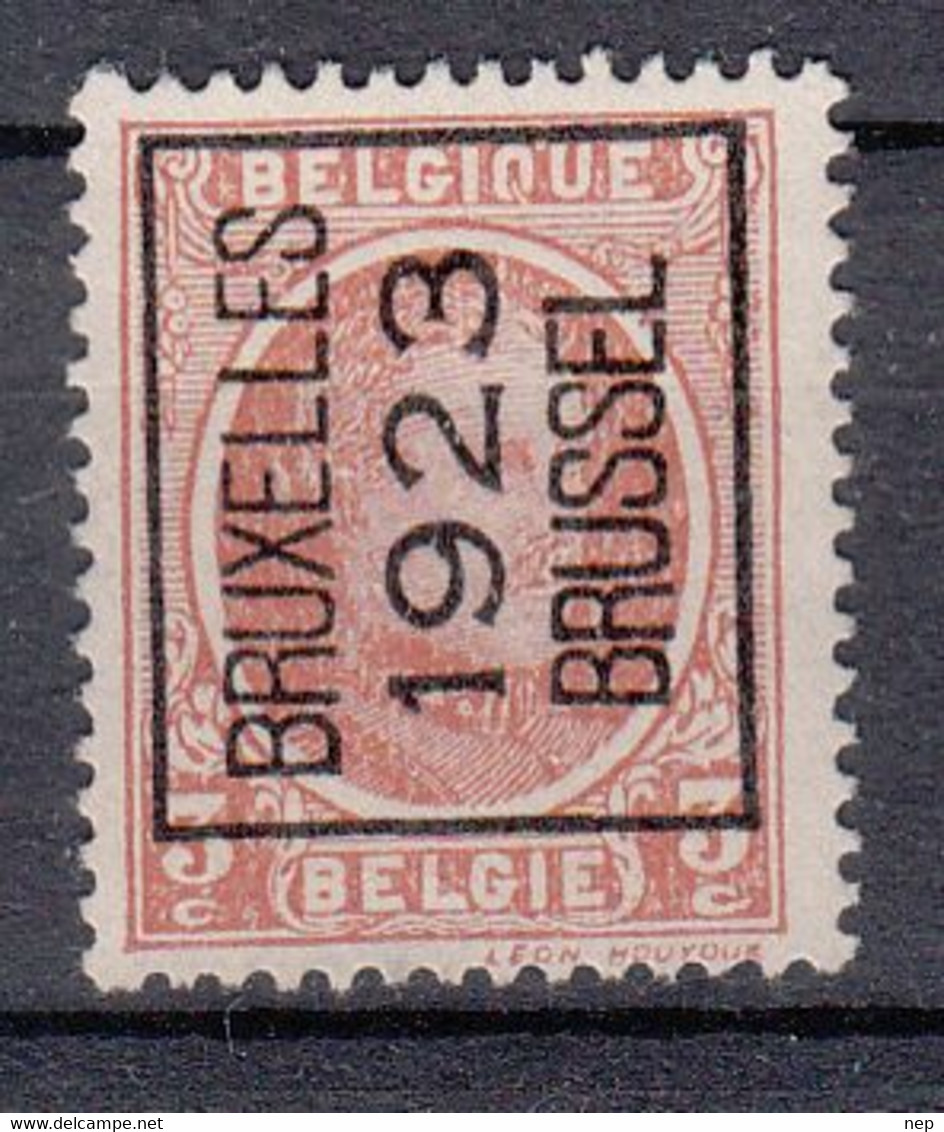 BELGIË - PREO - Nr 78 A - BRUXELLES 1923 BRUSSEL - (*) - Typo Precancels 1922-31 (Houyoux)