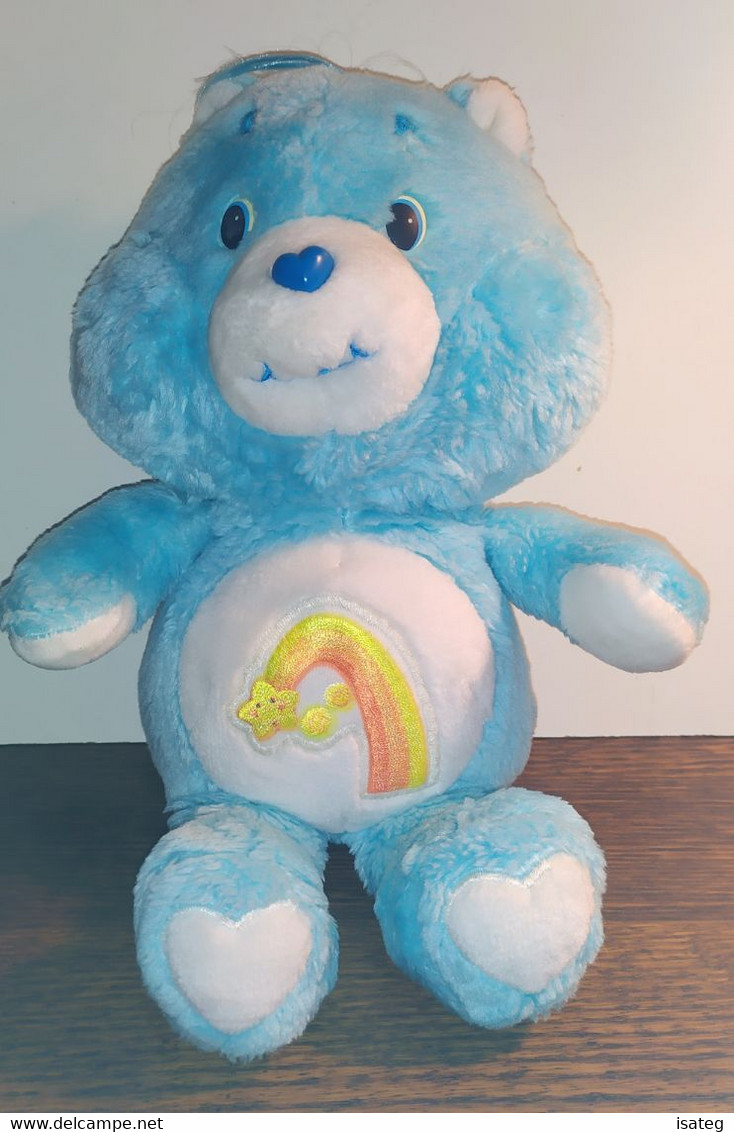 Peluches - Peluche vintage Bisounours Bleu Étoile Filante Care Bears