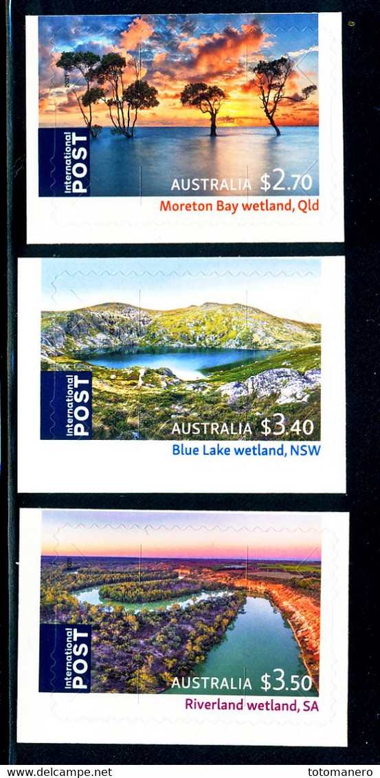 AUSTRALIA 2021 - Ramsar Wetlands P&S BOOKLET 3v** - Ungebraucht