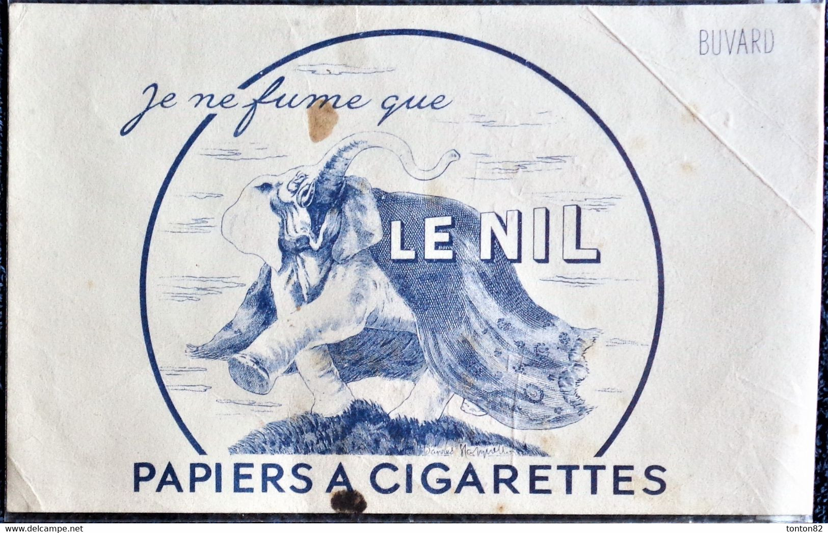 Buvard - LE NIL - Papier à Cigarettes . . - Tabak & Cigaretten