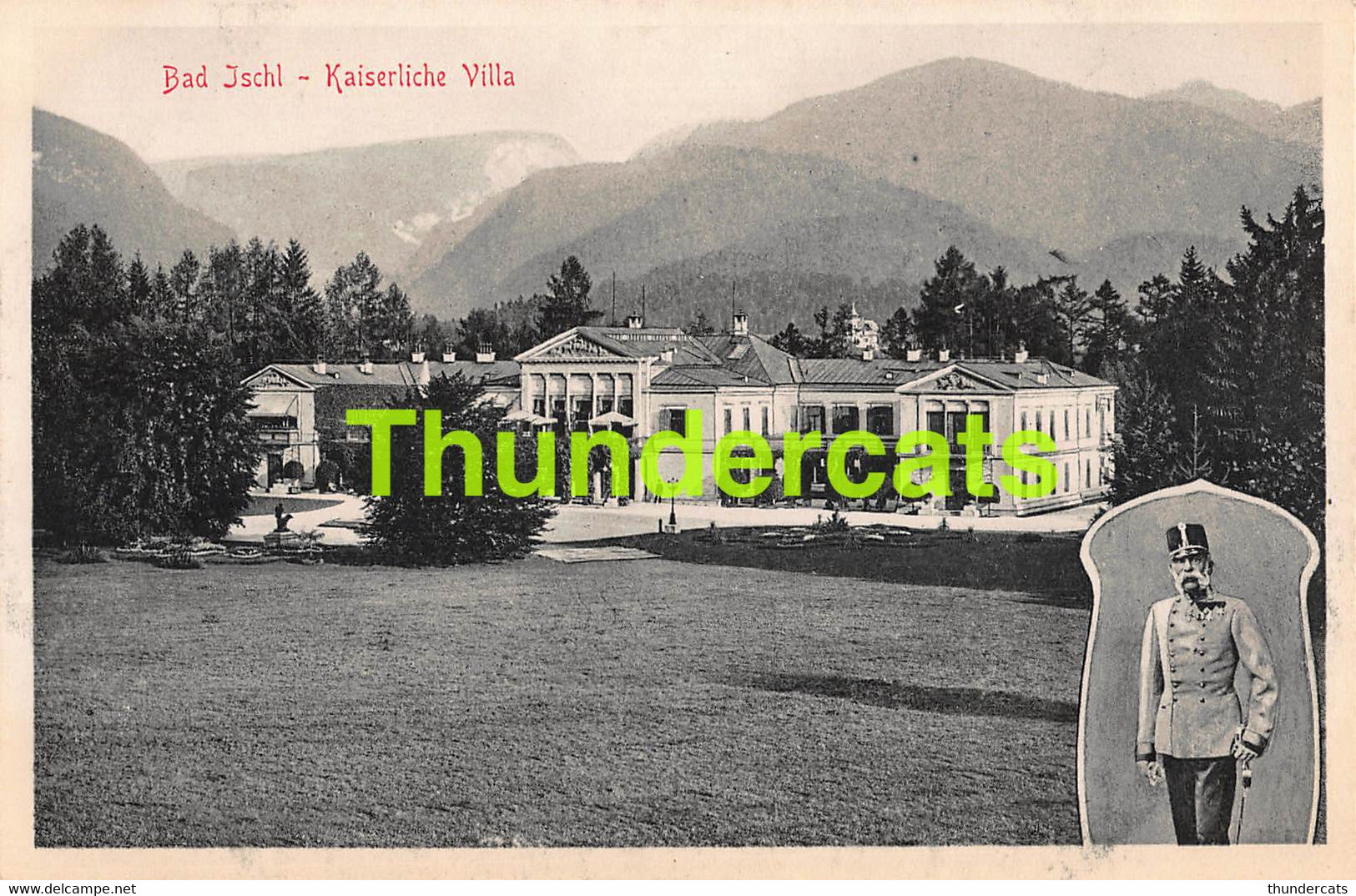 CPA BAD ISCHL KAISERLICHE VILLA FRANZ JOSEF - Bad Ischl