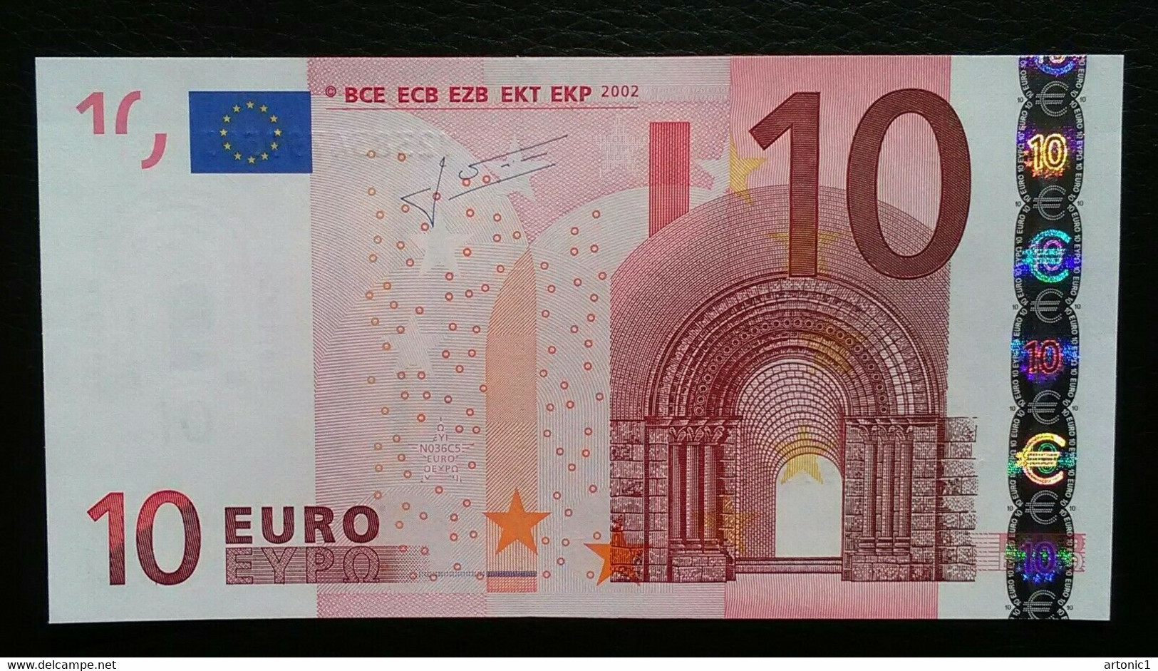 Check For 10€ Euro Banknotes With 2002 Date? 