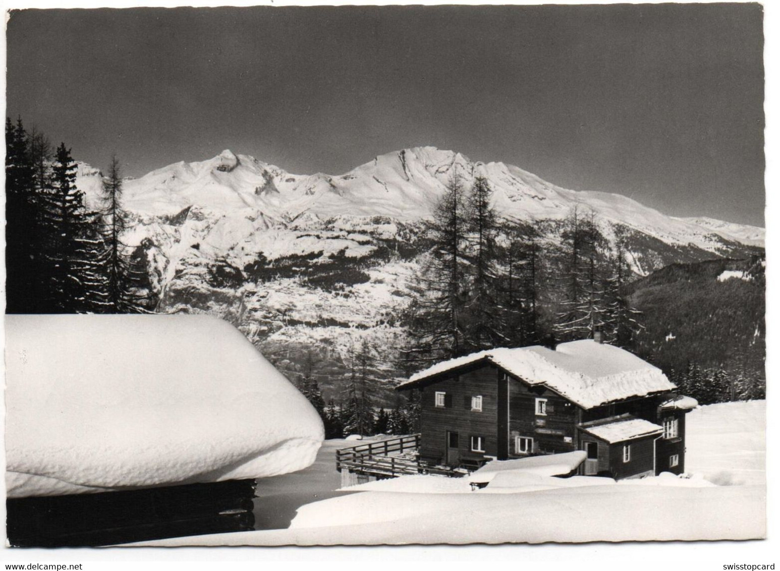 TSCHIERTSCHEN Skihaus Furklis Stempel Skihaus - Tschiertschen