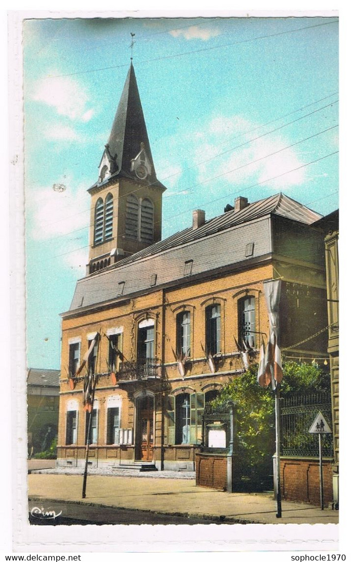 07- 2021 -WIS - NORD - 59 - LOUVROIL - La Mairie - CPSM GF Couleur - Louvroil