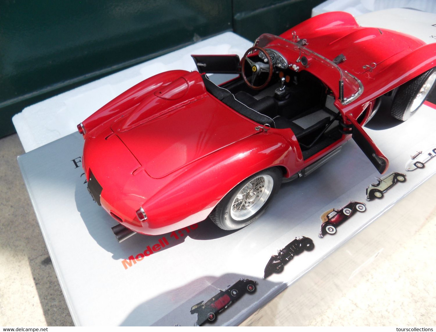 RARE CMC 1:18 FERRARI 250 TESTA ROSSA 1958 PONTOON FENDER - Occasion Presque Neuve Avec Sa Boite - Ref 071 - CMC