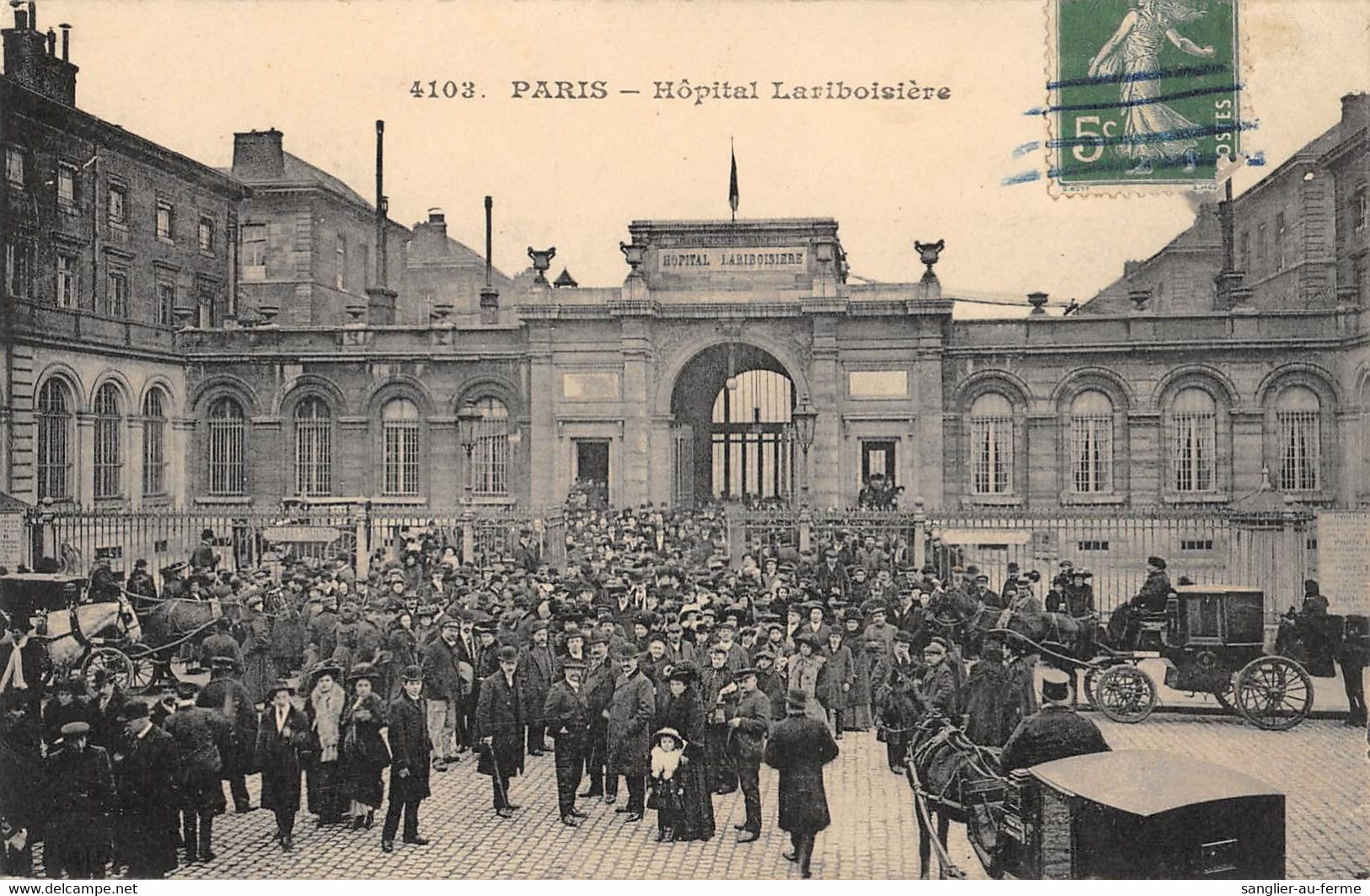 CPA 75 PARIS Xe HOPITAL LARIBOISIERE - Arrondissement: 10