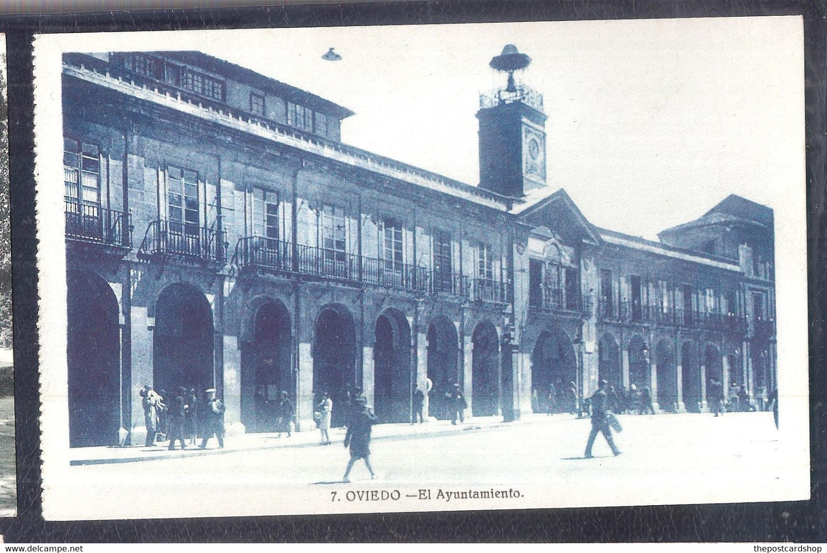 Espagne OVIEDO EL AYUNTAMIENTO GRAFOS MADRID Unused - Asturias (Oviedo)