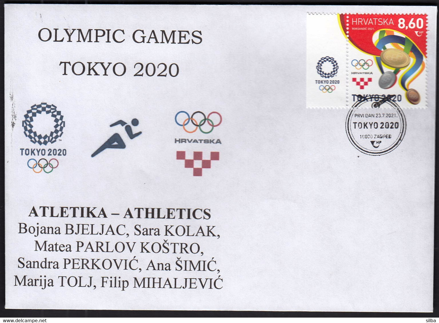 Croatia 2021 / Olympic Games Tokyo 2020 / Athletics / Croatian Athletes / Medals - Sommer 2020: Tokio